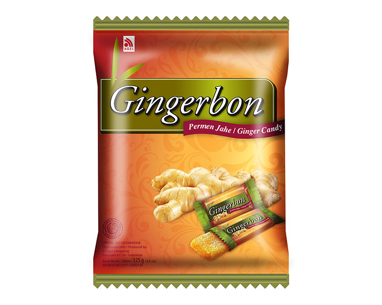 GINGERBON CANDY ORIGINAL 125GM