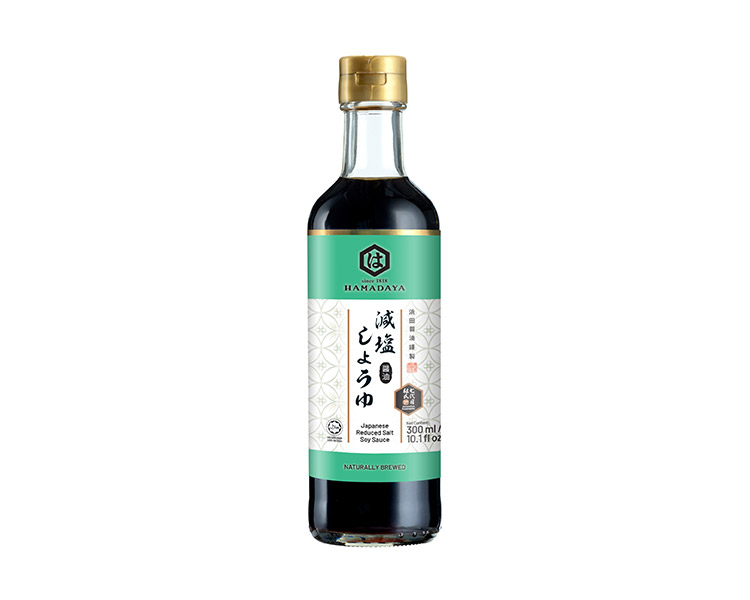 Hamadaya Japanese Reduced Salt Soy Sauce 300ml