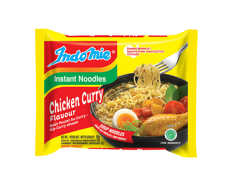 INDOMIE CHICKEN CURRY 80G