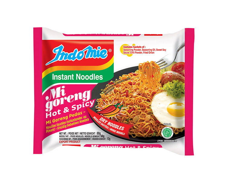 INDOMIE MI GORENG HOT SPICY 80G