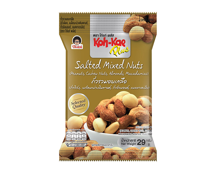 Kohkae Plus Salted Mixed Nuts 29g