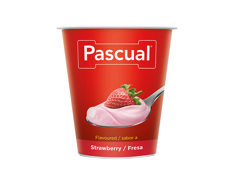 PASCUAL YOGURT STRAWBERRY FLAVOUR 125G