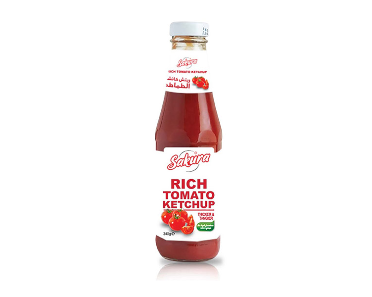 SAKURA RICH TOMATO KETCHUP 340G