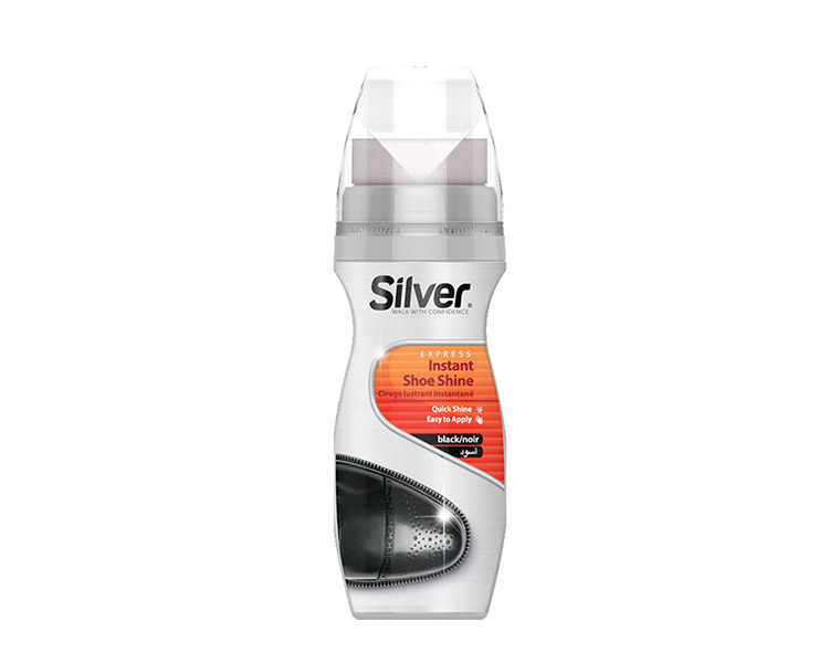 SILVER LIQUID INSTANT SHOE SHINE 75ML LS3003