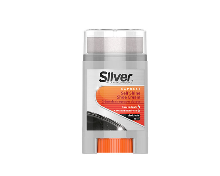 SILVER TWIST SHINE SHOE CREAM 50ML KS3008